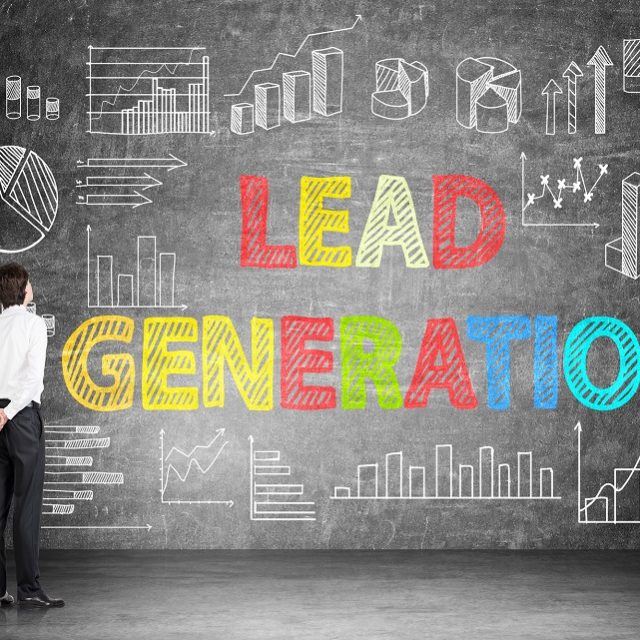 board explaining lead generation